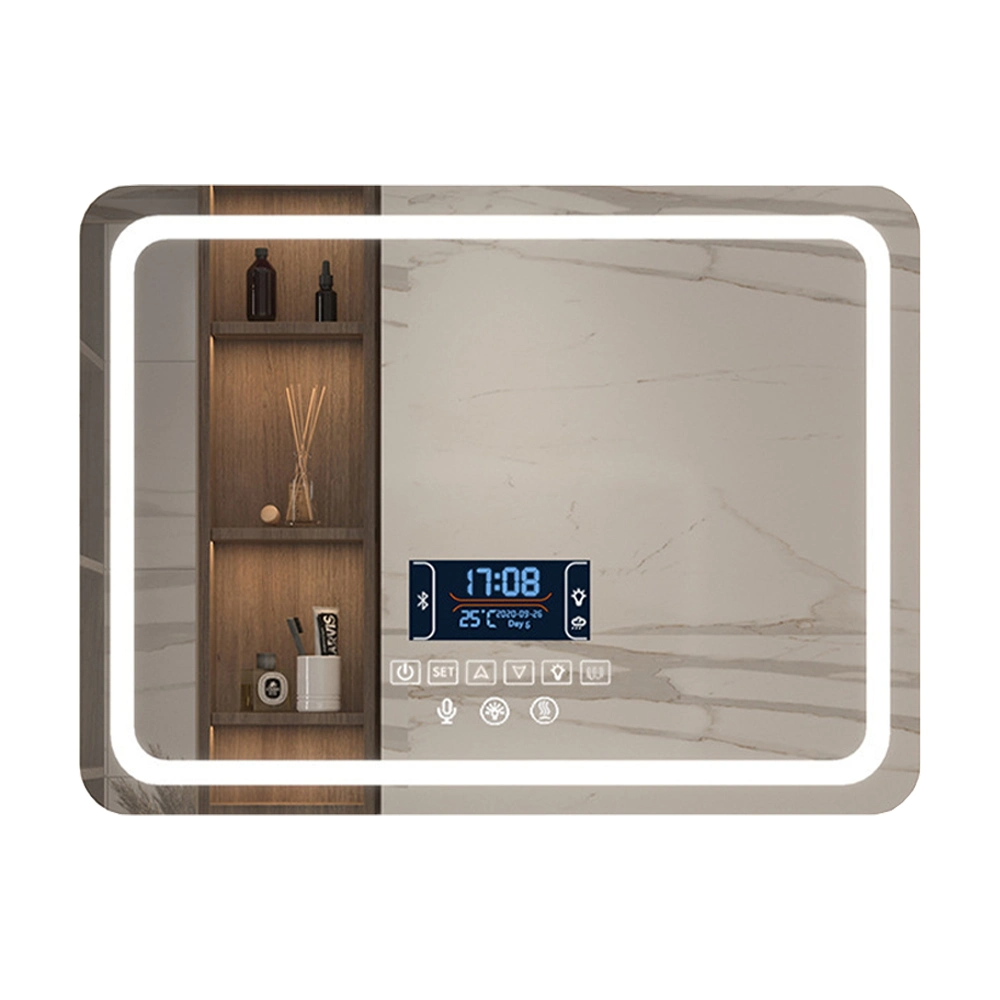 Европейский стандарт Фабрика Оптовая Smart Modern Makeup Glass Home Decor Ванная комната Настенное зеркало