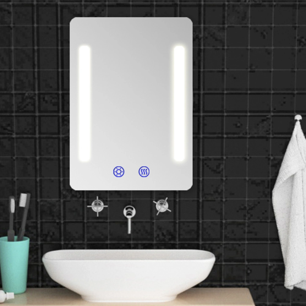Factory Hotel Большой прямоугольный сенсорный экран с подсветкой Smart LED Light Освещенное зеркало для ванной комнаты