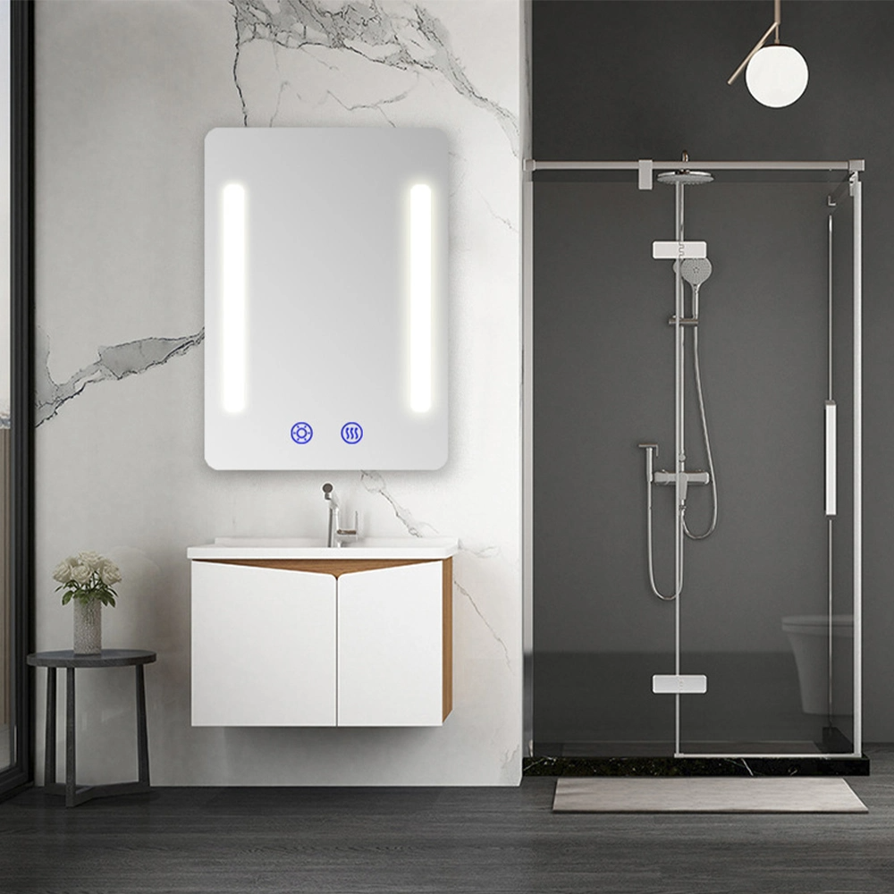 Цена по прейскуранту завода-изготовителя Custom Touch Screen LED Lights Hollywood Mirror Ванная комната Smart Vanity Anti Fog Mirror with Lighting