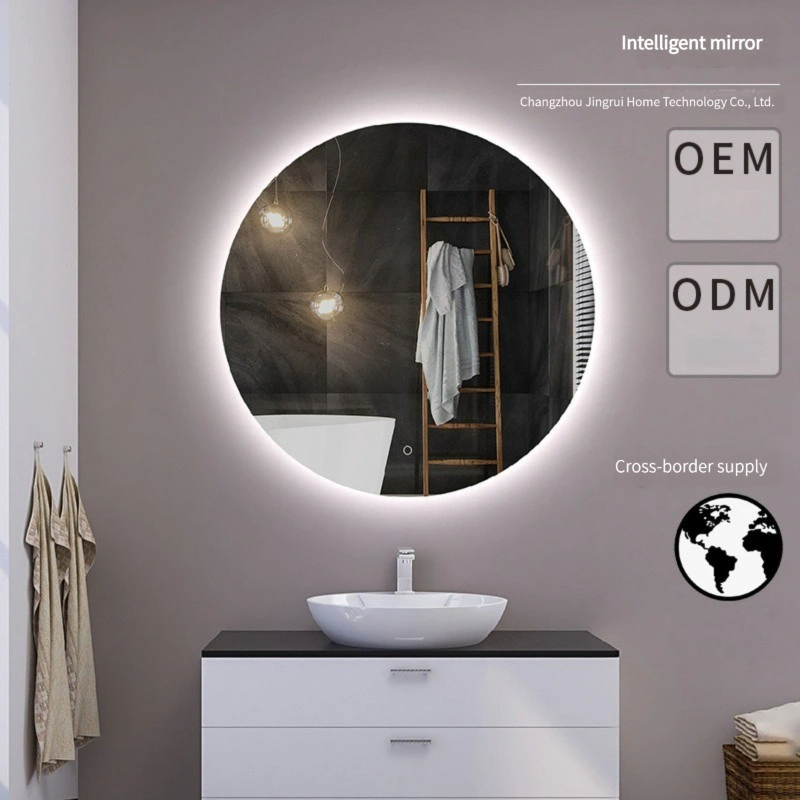 Китай Заводская цена Мебель для ванной Smart Front Light Туалетная стена Зеркало для проекта ванной комнаты отеля