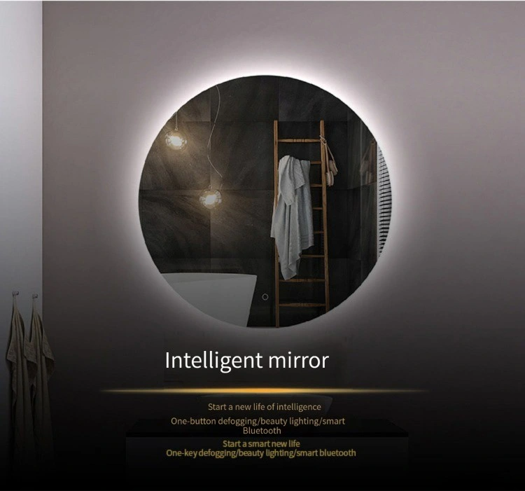 Китай Заводская цена Мебель для ванной Smart Front Light Туалетная стена Зеркало для проекта ванной комнаты отеля
