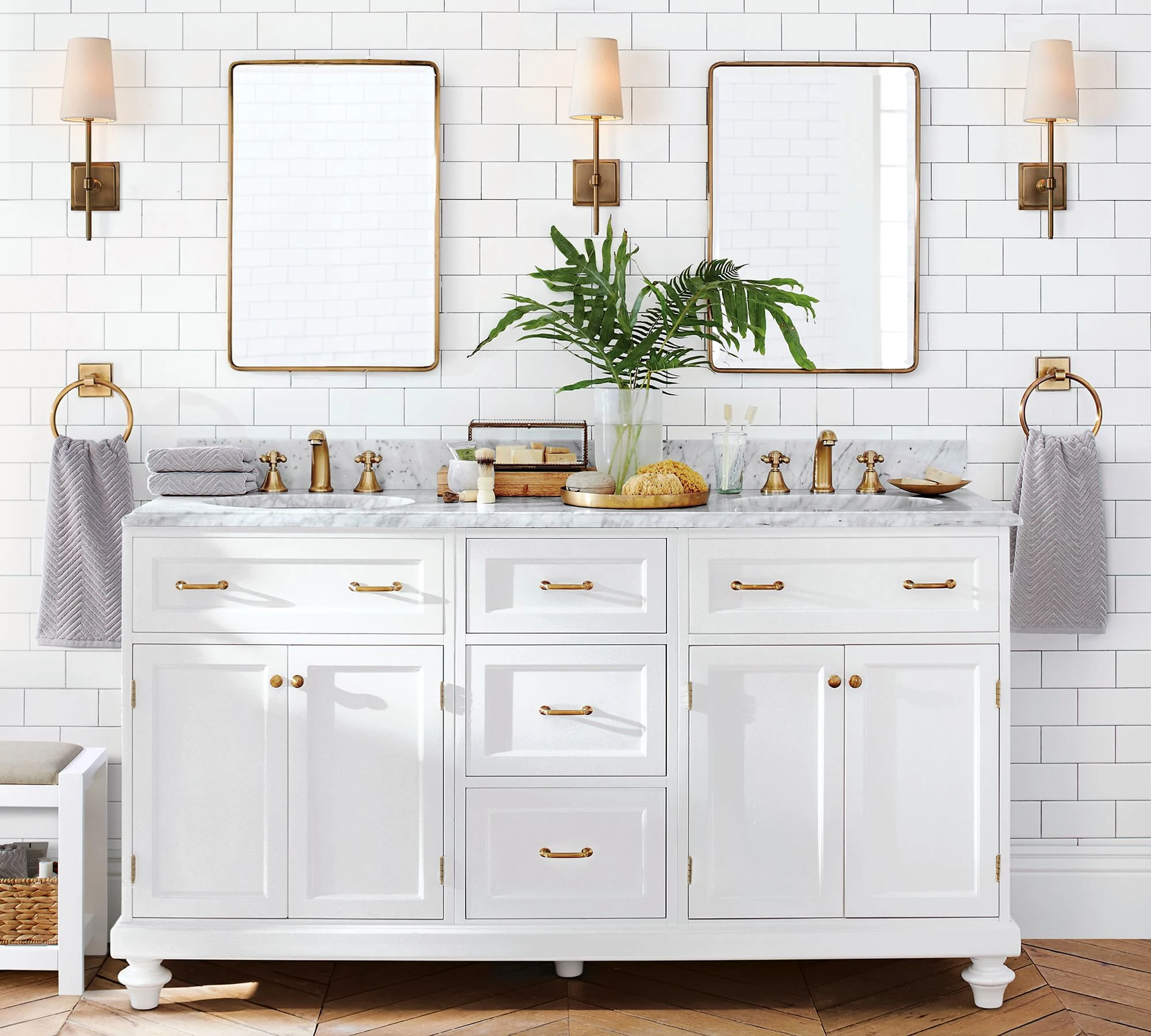 Зеркала для ванной Smart Antifog Vanity Настенное зеркало с зеркалом для бритья Ванная комната