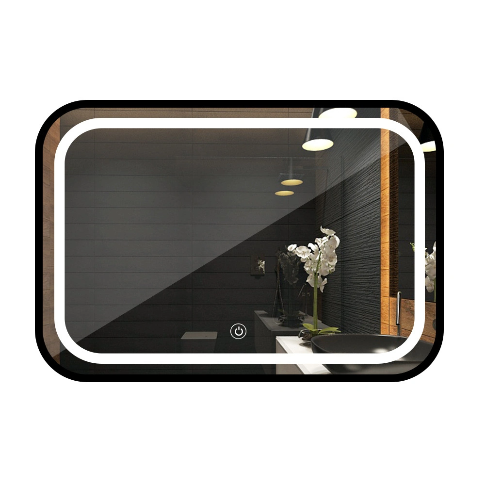 Зеркало для ванной со светодиодной подсветкой Demist Touch Mirror Ванная комната Светодиодное зеркало для ванной комнаты